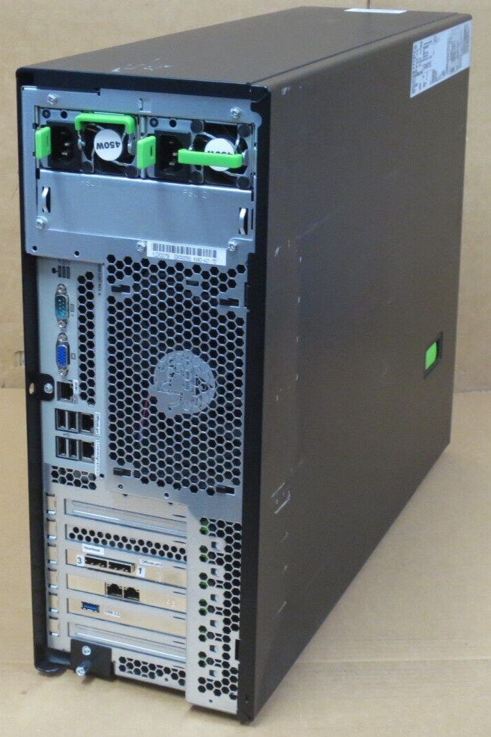 Fujitsu Primergy TX2540 M1 2x 6Core E5-2420v2 96GB RAM 8×2.5″ Bay Tower Server