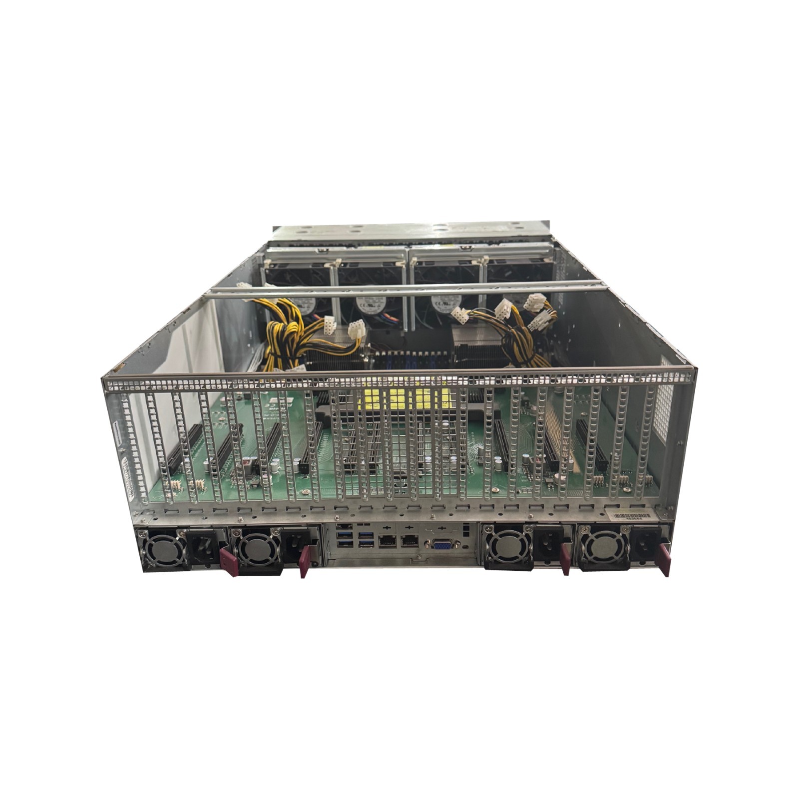 Supermicro 4U SYS-4028GR-TR2 X10DRG-O-PCI 24BAY SFF IP 4x PSU 8xGPU Slots CTO