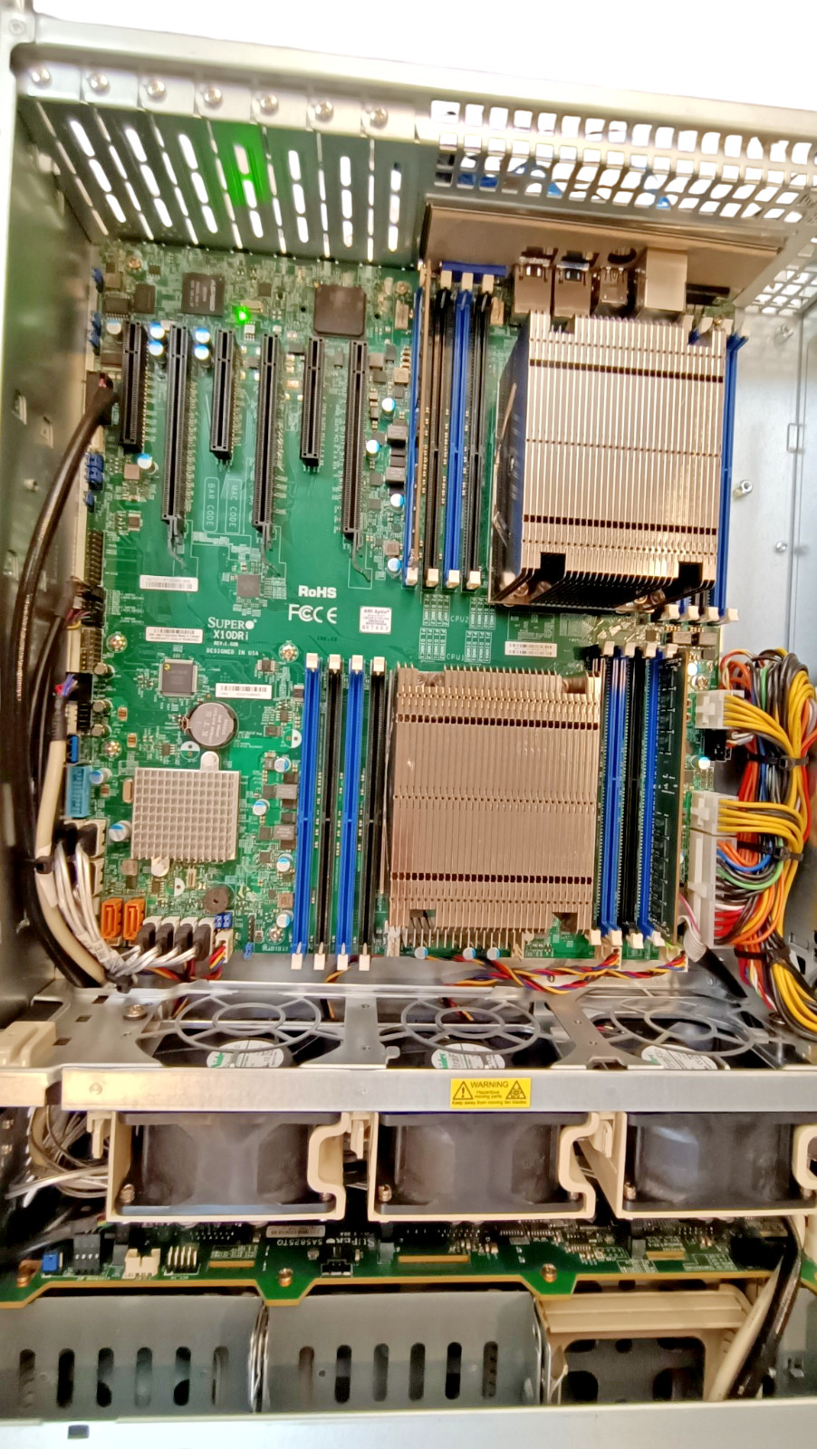 SUPERMICRO 825-7 6028R-TR sku6599 2U X10DRi 2X XEON 2650 V4 32GB NO HDD SERVER