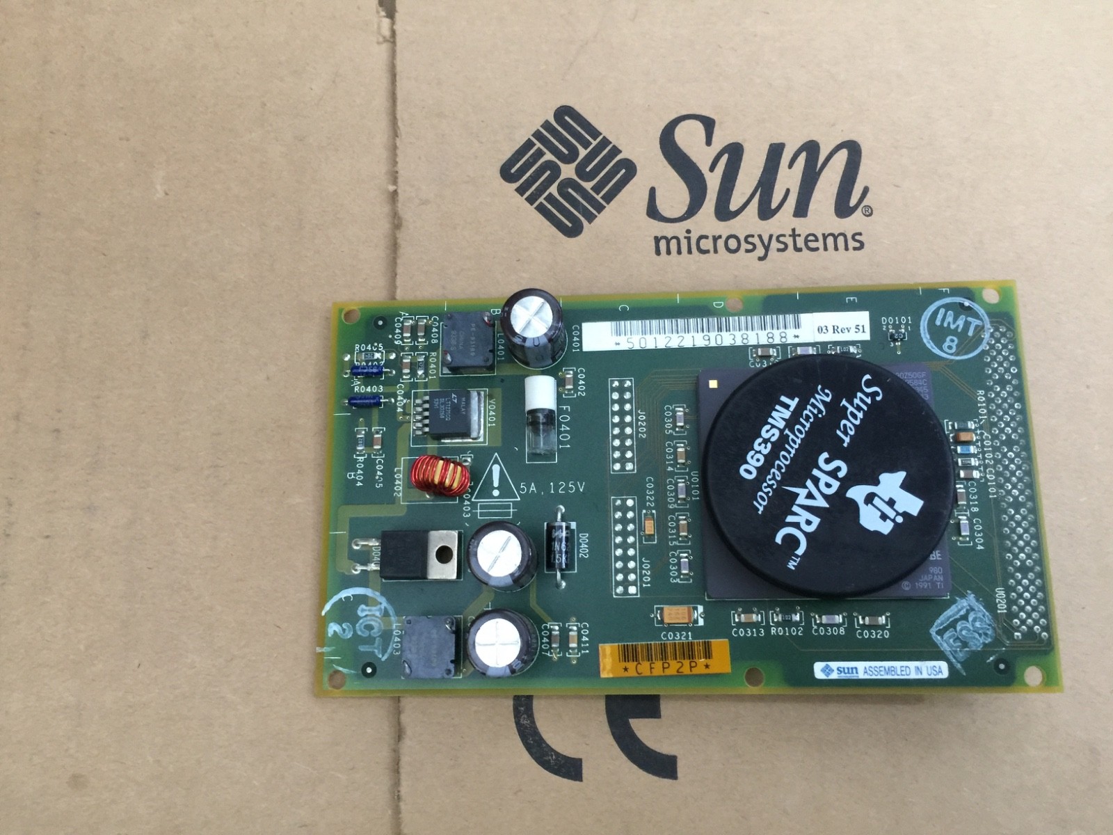 SUN 501-2219 , SUN SM40 40Mhz CPU-Module, , Test-PASS, W:30d