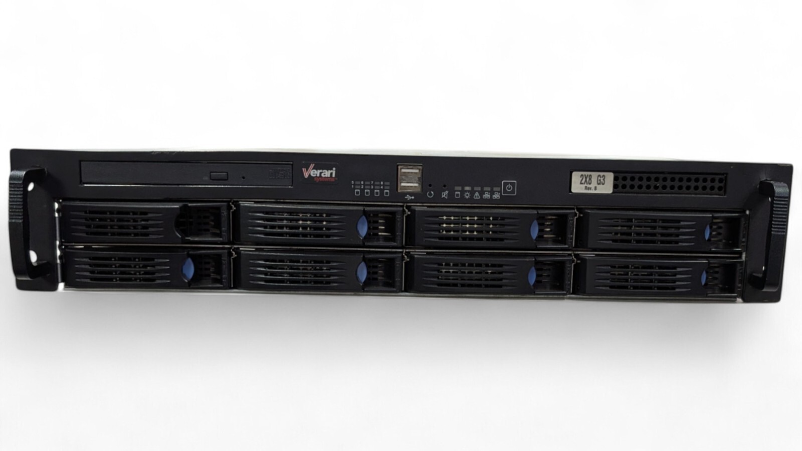 Verari Systems RM21508B, 2X8 G3 Gen3 2U Rackmount Server 260026-107 AKL59814