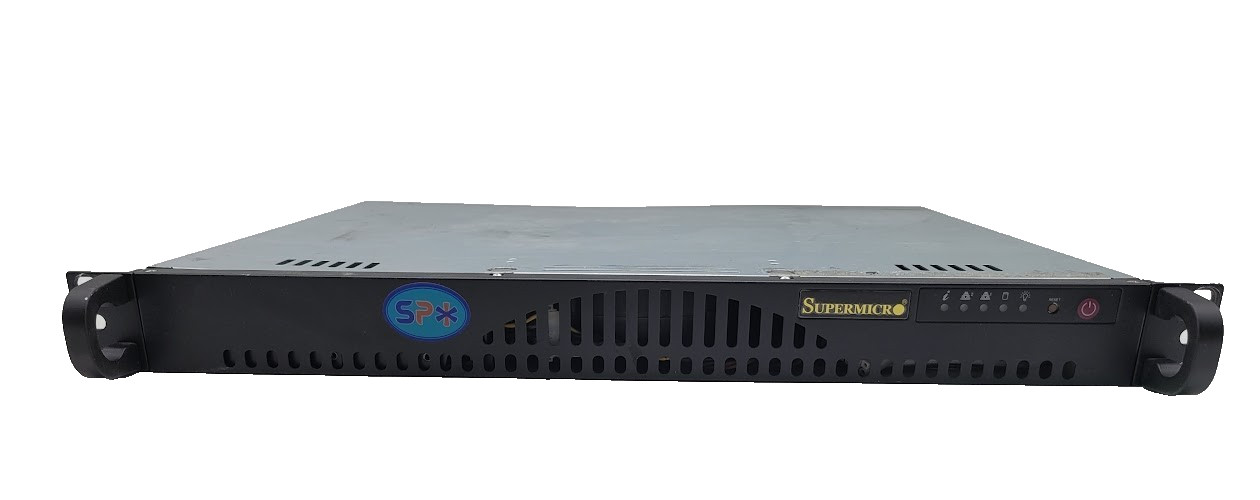 SuperMicro CSE-512 3.50 GHz Intel Pentium G4560 2×2 4GB DDR4 Server Hdd 1tb