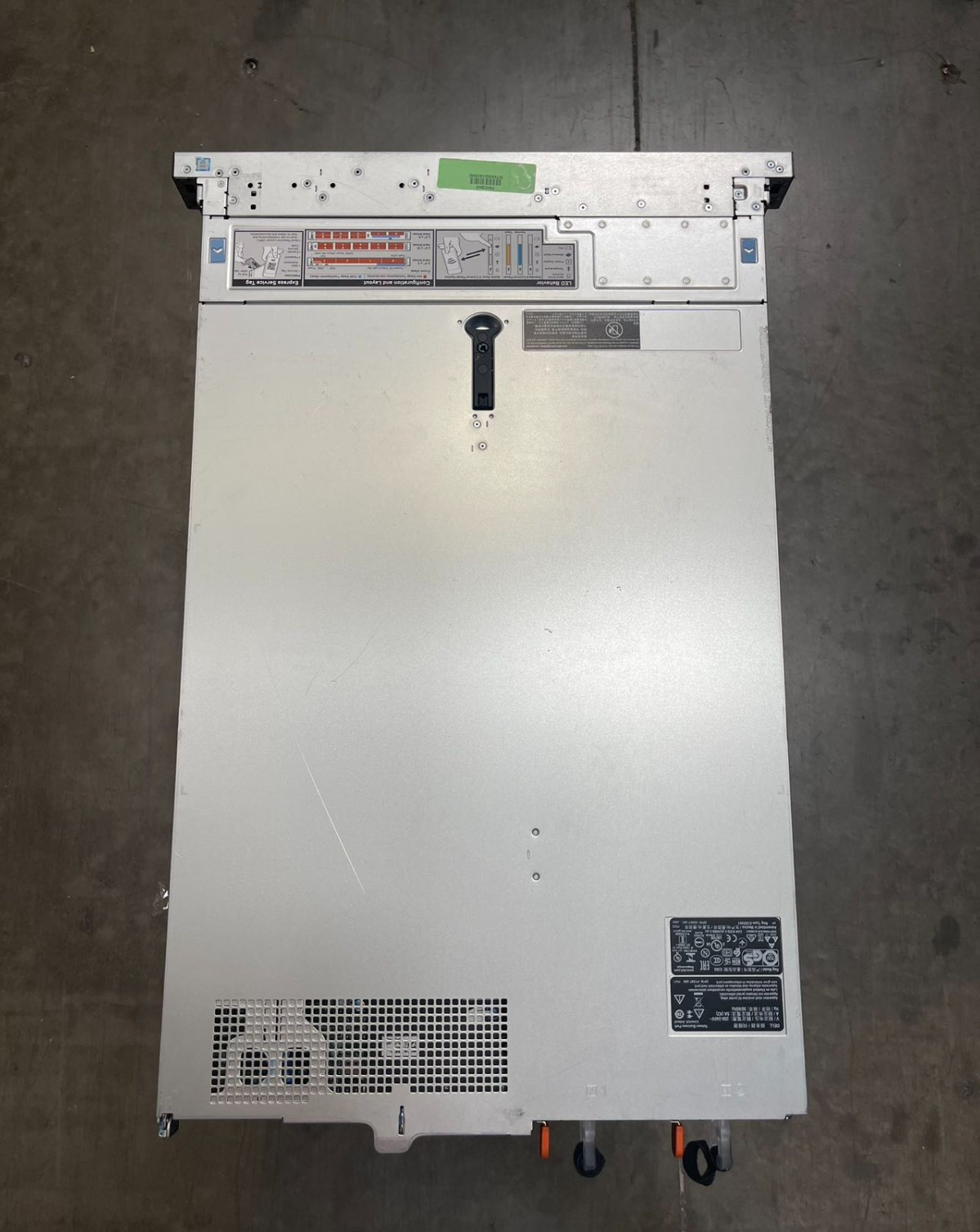 Dell Poweredge R640 Barebone 8x 2.5″ Bay 2x 750W 200V PSU No CPU/RAM/HDD/RAID