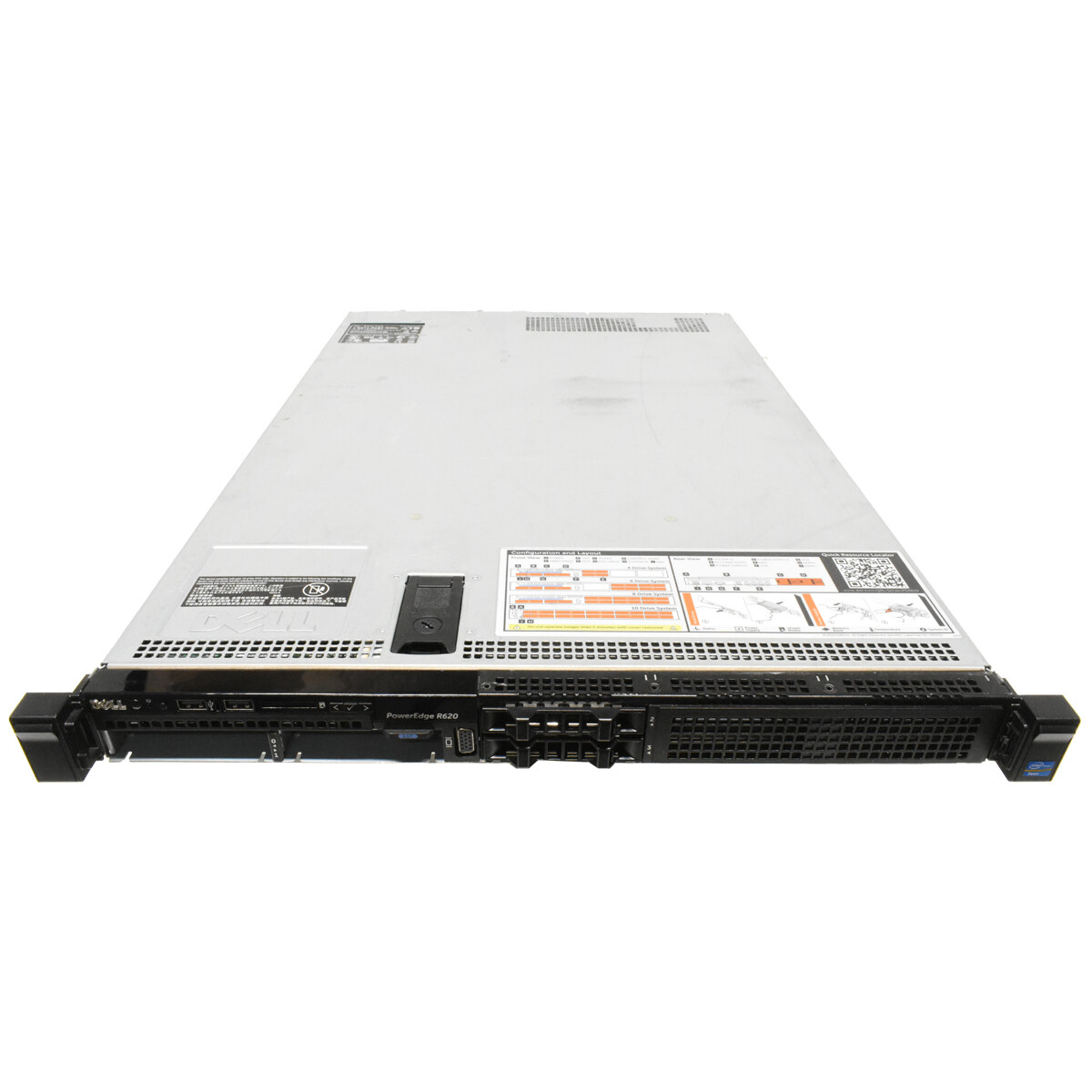 Dell PowerEdge R620 2x E5-2620 v2 2.10GHz 8C 16GB RAM 2.5″ 8Bay PERC H710 mini