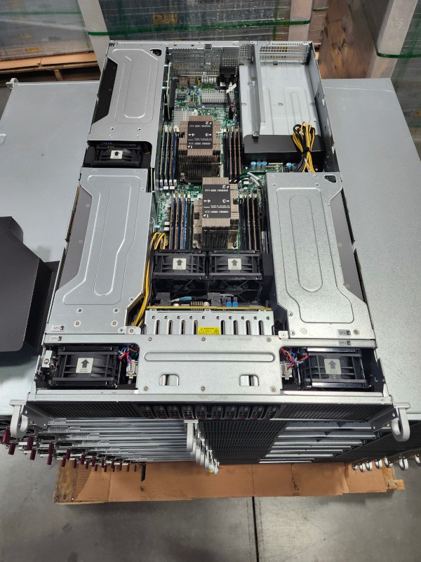 Supermicro SYS-2029GP-TR 2U 6x GPU Server 2x Gold 5117 28-Core 2.0GHz 32GB RAM