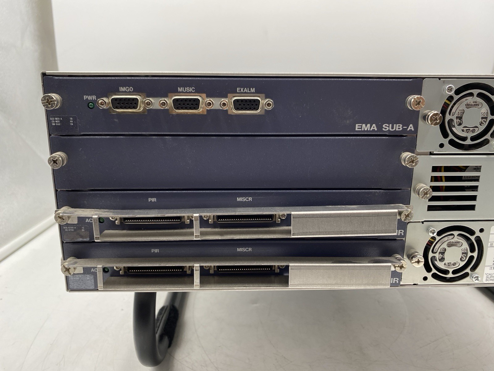NEC SN8154 BCSEA-A Chassis w/ 1x EMA MAIN , 1xEMA SUB-A 2x EXB PIR, 2x PSU
