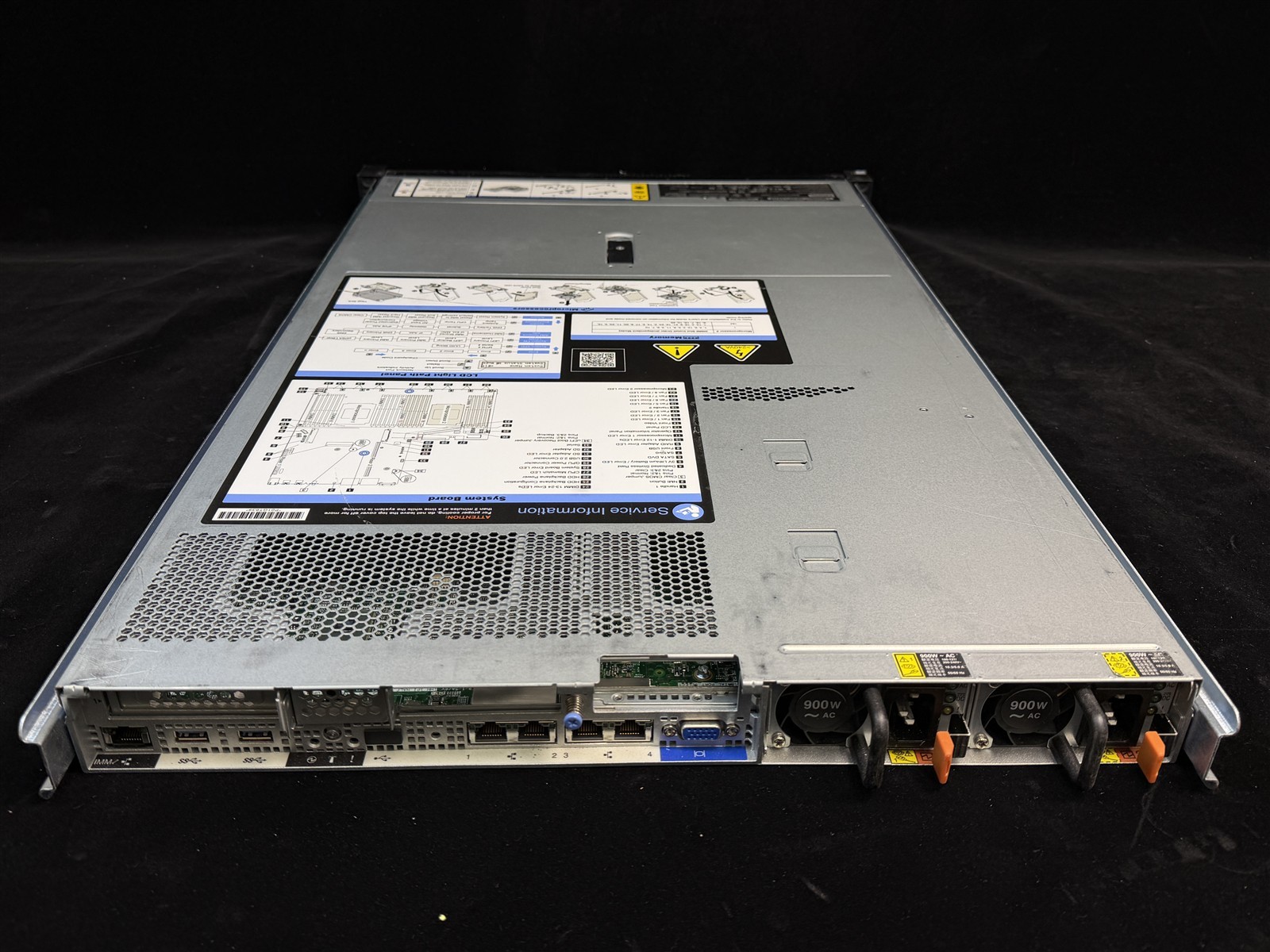 LENOVO X3550 M5 4LFF SERVER 2x 14 CORE E5-2683V3 2.0GHz 128GB RAM M5210 NO HDD