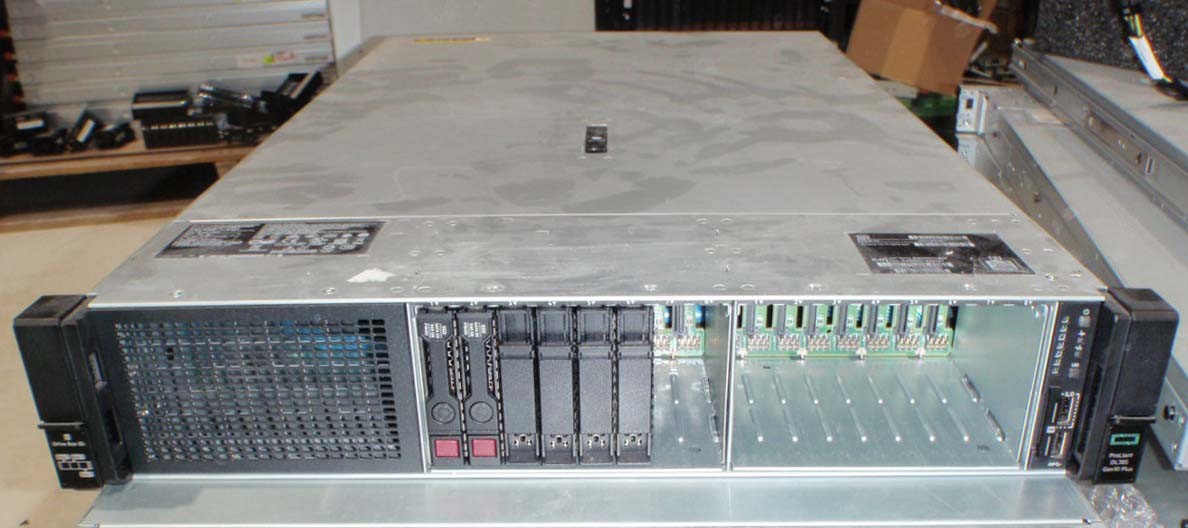 HP Proliant DL385 G10 Plus-2x AMD EPYC 7F72 24C 3.2GHz-256GB-2x 960GB SSD-1.92TB