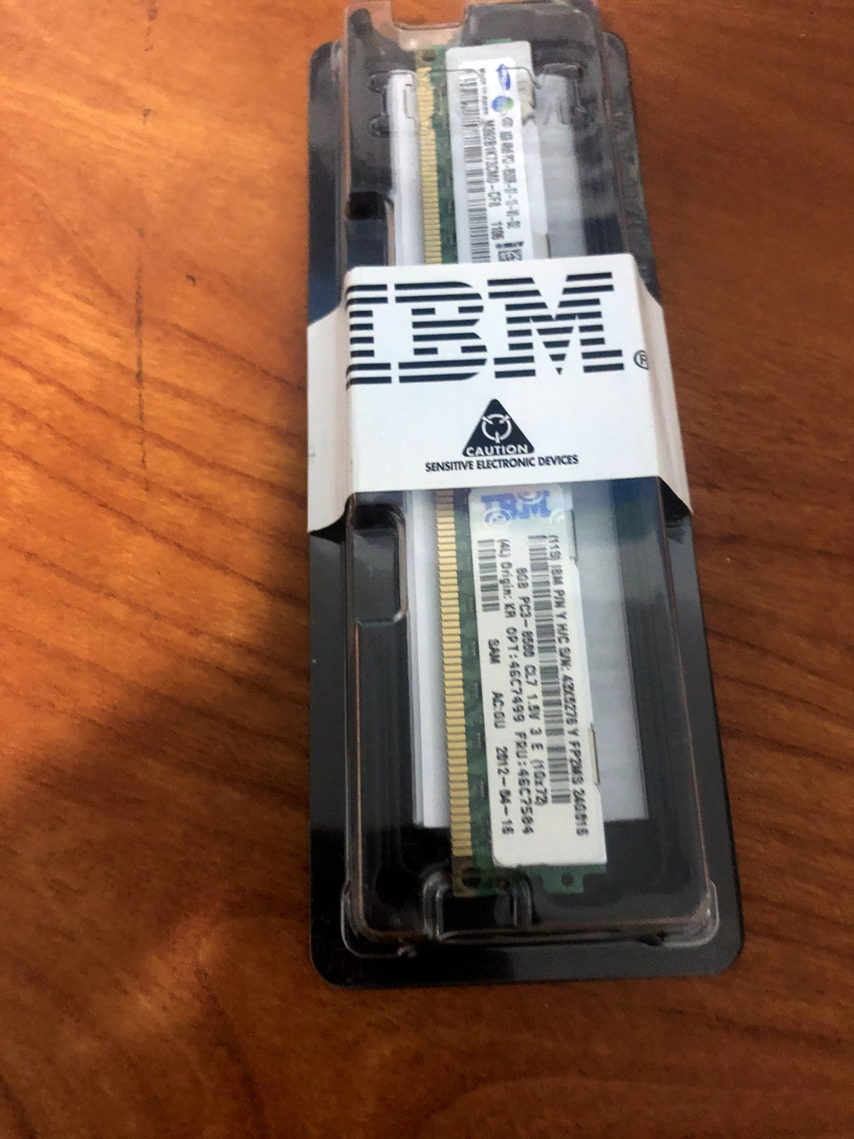8GB PC3-8500 CL7 ECC DDR3 SDRAM RDIMM NEW
