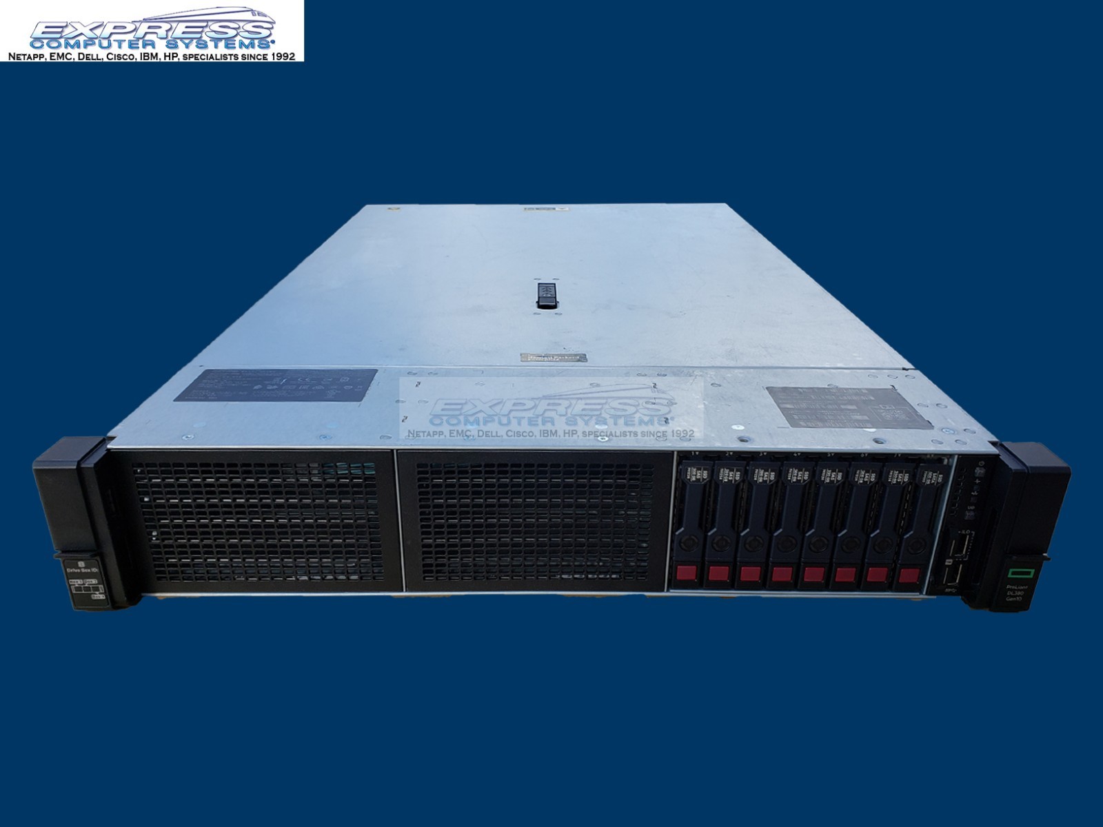 HP ProLiant DL380 G10 2x Bronze 3106 384GB 8x 1.6TB SSD 868703-B21