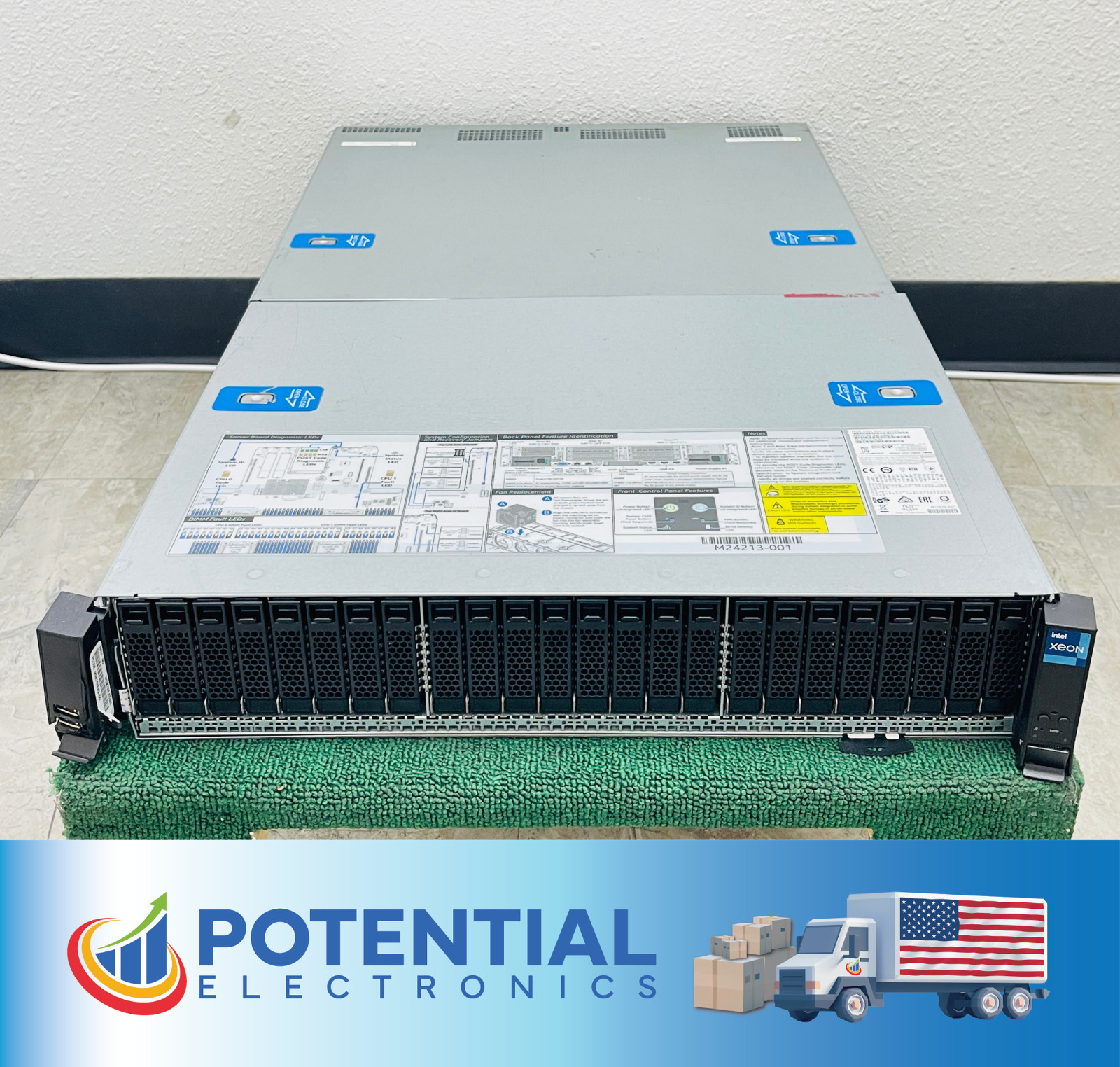 Intel M50CYP M50CYP2UR208 2U, 2 3rd Gen Intel Xeon, 24-SFF, Mainstream Server