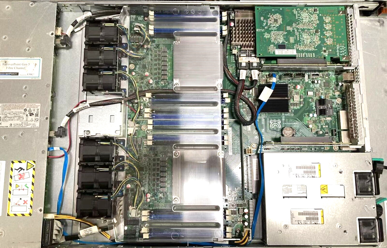EMC Recoverpoint Gen 5 Server KYBFP Barebones Chassis w/ 2x Xeon E5-2620 2x 750W