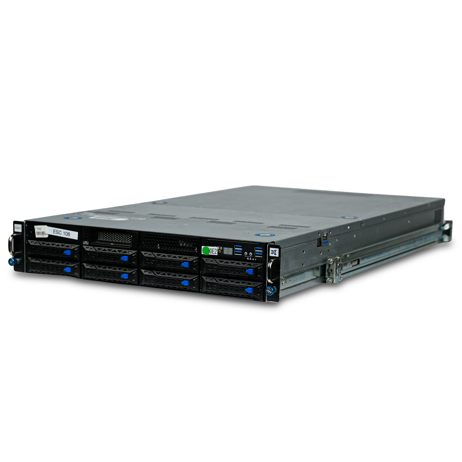 ASUS ESC4000A-E10 2U Barebone Server 4x GPU Slots 8x DDR4 DIMM 8x 3.5″/2.5″ Bays
