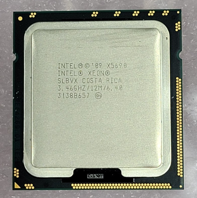 Intel Xeon’09 X5690 SLBVX 6-Core 3.46GHz 12MB Processor