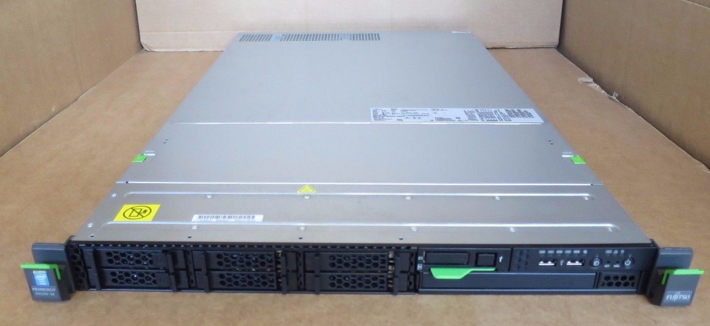 10 x Fujitsu PRIMERGY RX200 S8 CTO 0CPU 0MEM RAID Rack Rails 1U Server