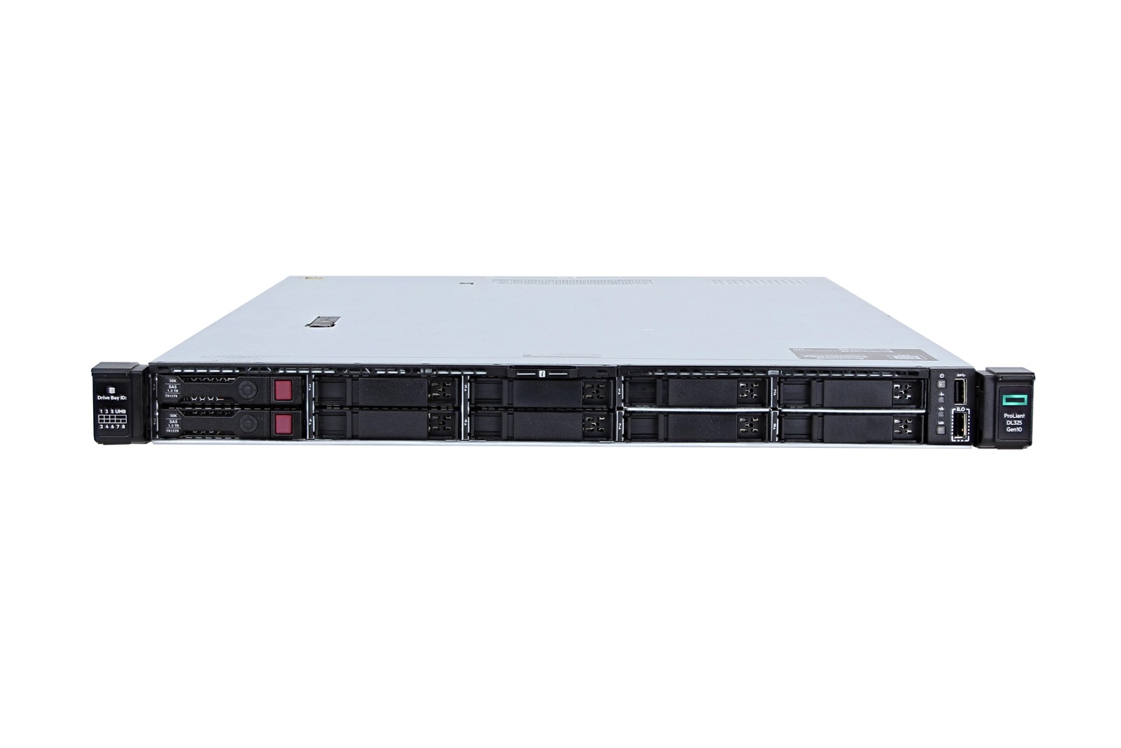 HPE ProLiant DL325 Gen10, AMD EPYC 7301, 256GB RAM, 2 x 400GB SSD | P816i-a