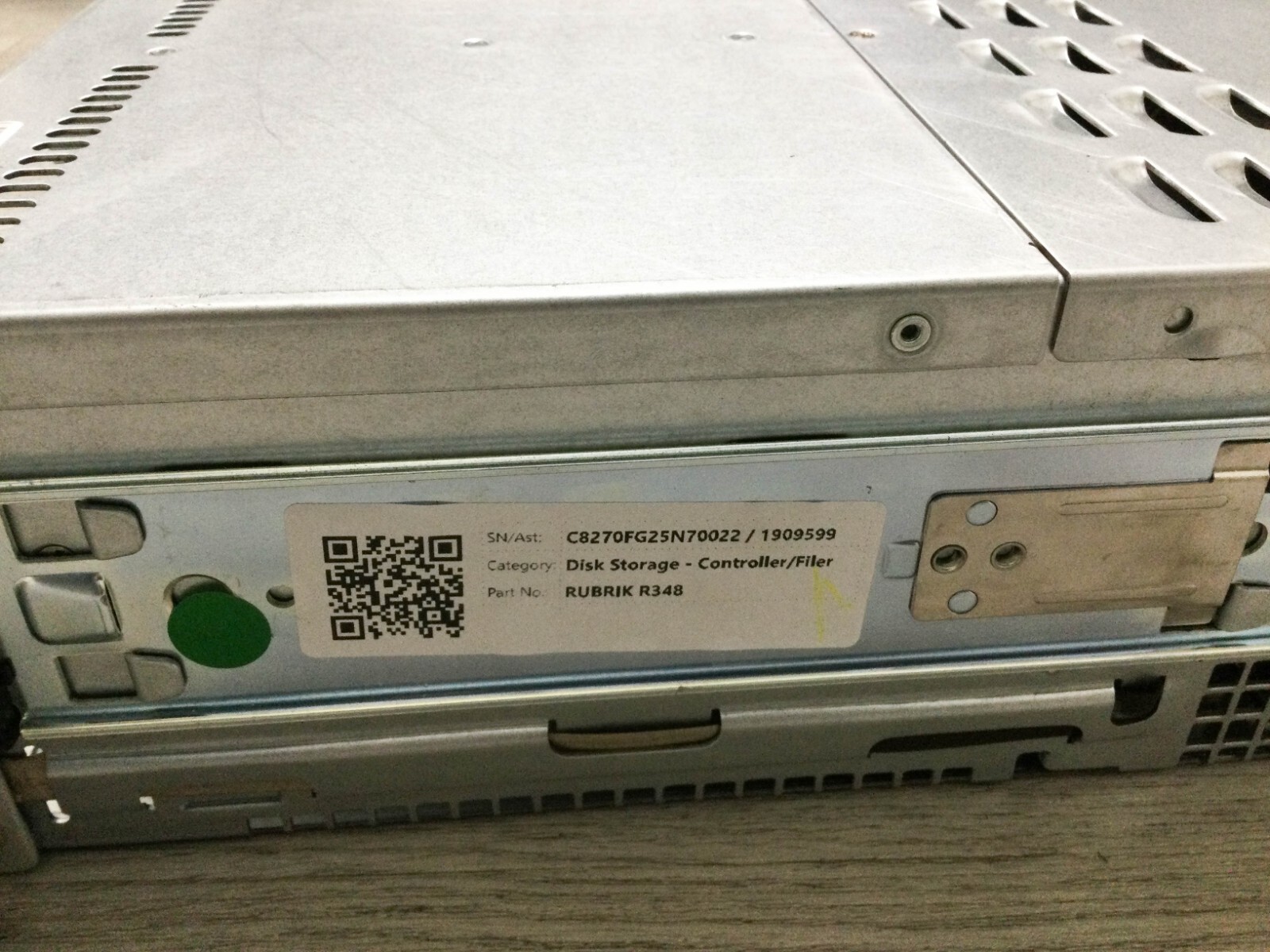 Rubrik R348 Supermicro 4x X10DRT-H node 2x 1620W Cloud Data No CPU, No RAM