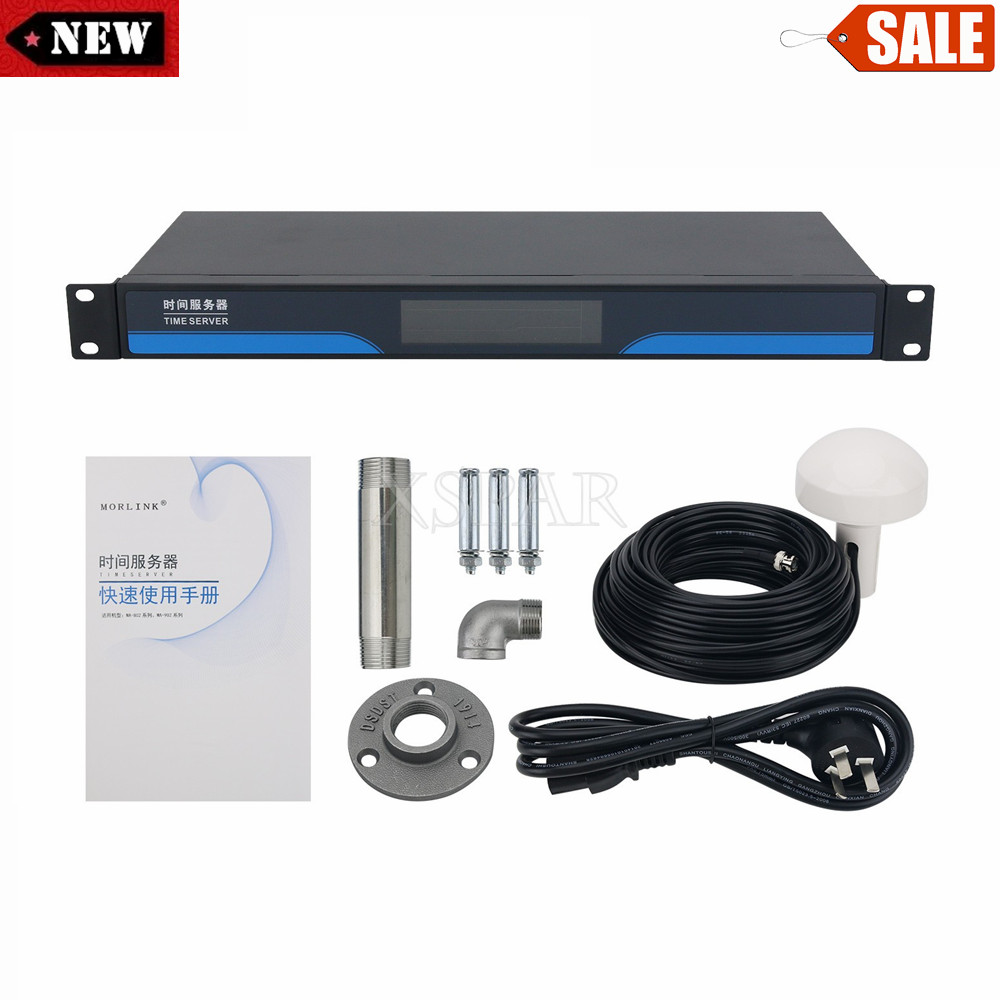 Network Time Server OCXO PTP Clock NTP Server 30m Antenna + Single Network Port
