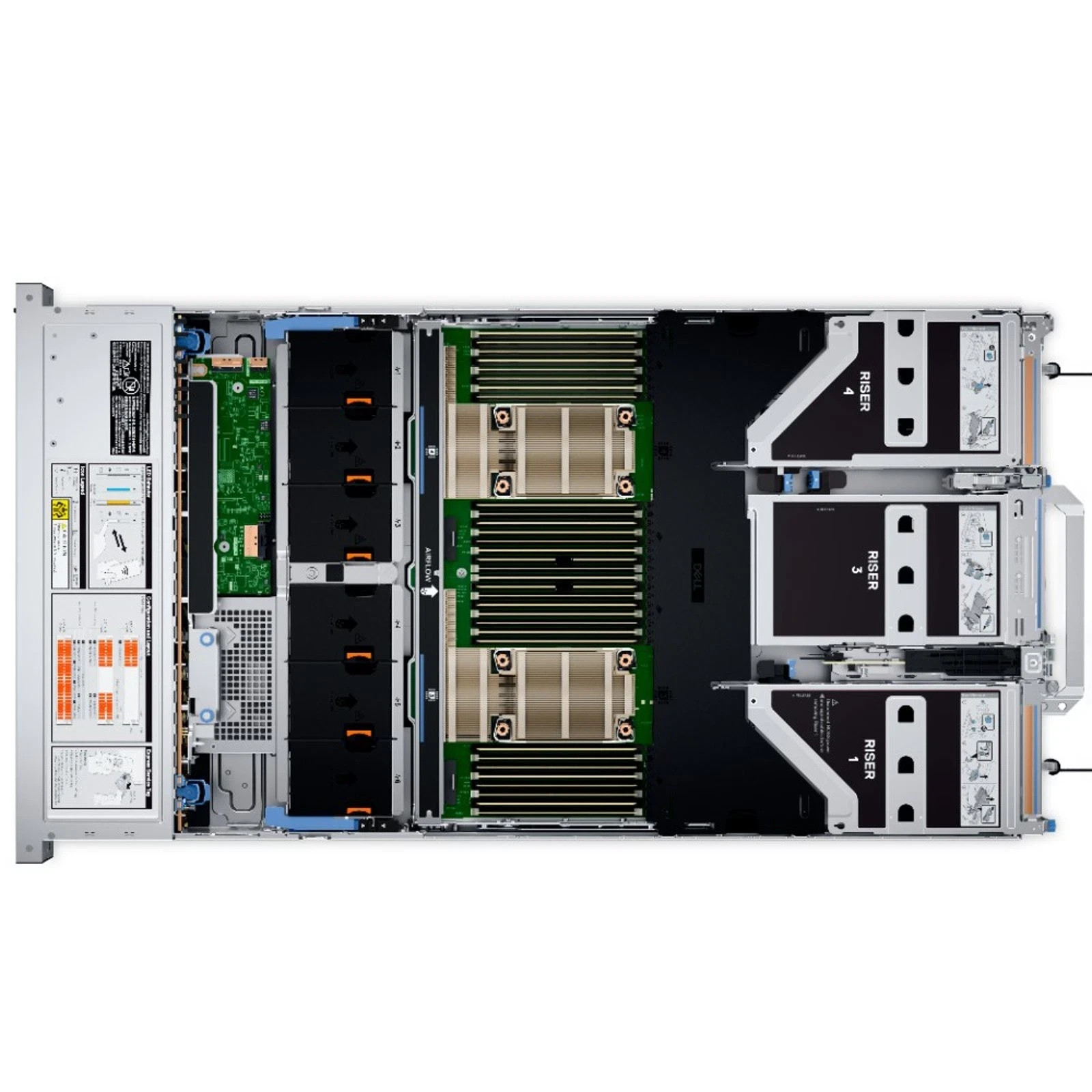Dell PowerEdge R860 Server CTO NO CPU NO RAM H755 4x 2x CPU WRTY 06/2029 NEW