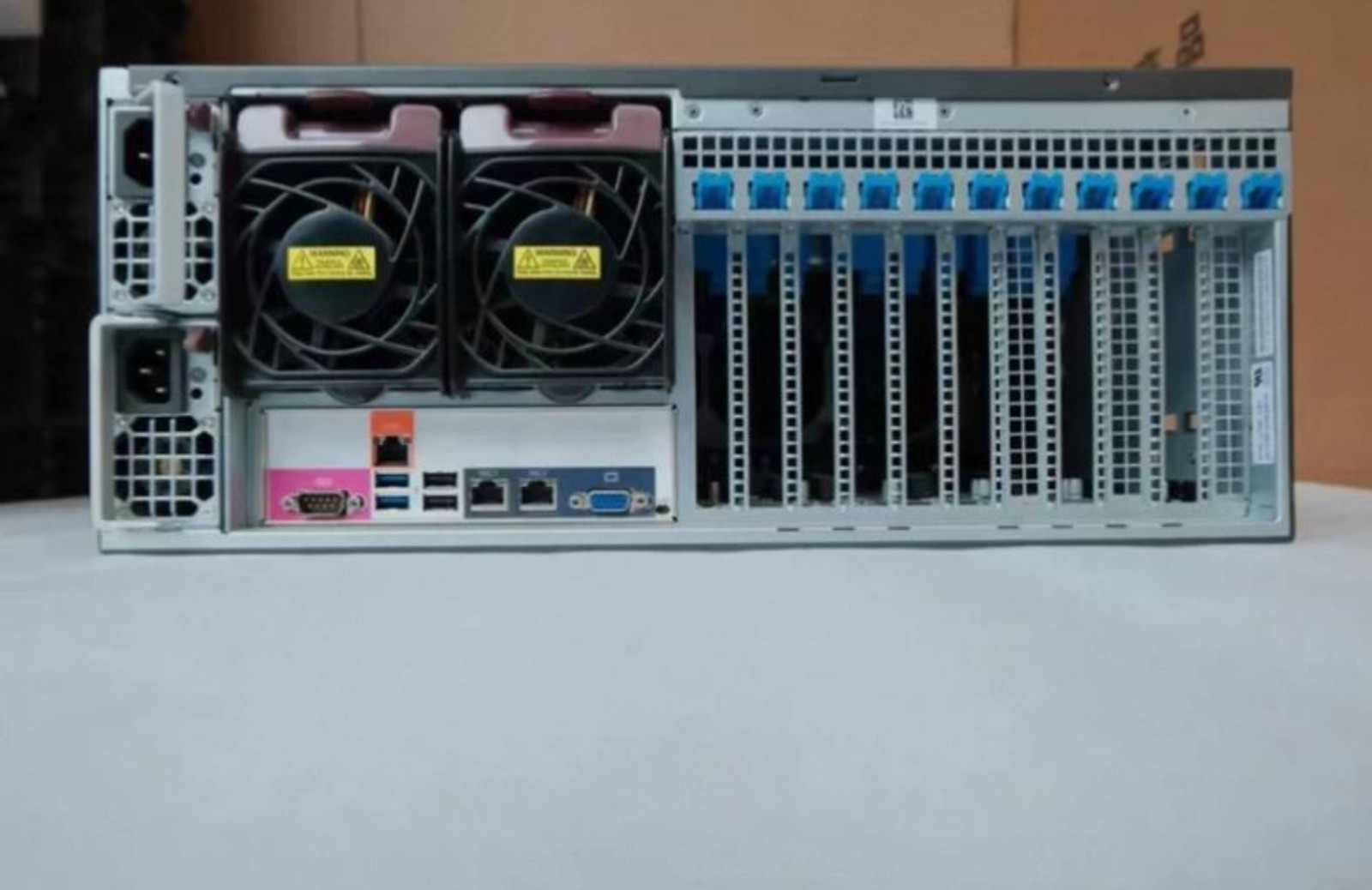 Supermicro 7048GR 4U Server Barebone 4x GPU Slots 2000W Single PSU AI Learning