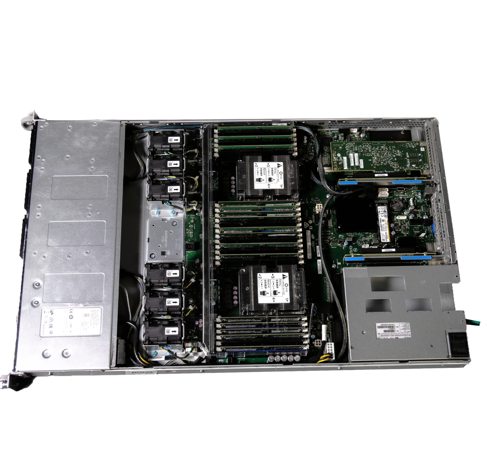 Intel 1U Rack Server 2x Xeon Gold 5120 2.2GHz – 256GB DDR4 ECC – R1208WFTZSR