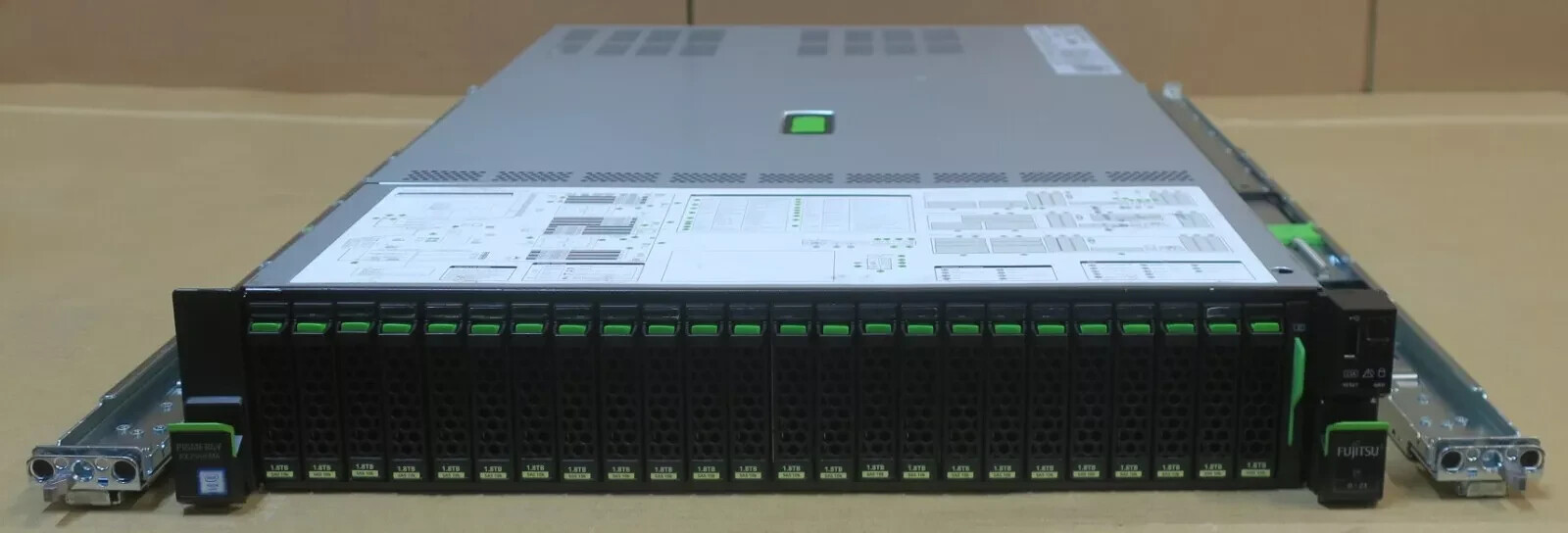 Fujitsu Primergy RX2540 M4 2x 12C Gold 5118 192GB Ram 56TB Storage 28-Bay Server