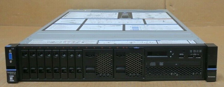 Lenovo x3650 M5 5462-AC1 2x 12-Core E5-2680v3 2.5GHz 64GB Ram 8-Bay 2U Server