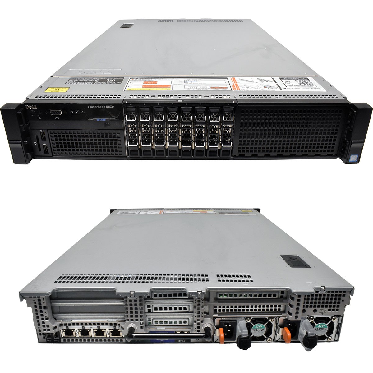 Dell PowerEdge R830 RackServer 0x CPU 0xGB RAM H330 8x 2.5 SSF Bay 4xCPU Slot
