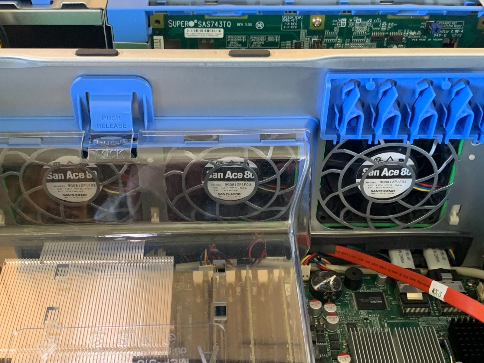 Supermicro CSE-745 4U 8-Bay Server X8DTH-6 24GB RAM Dual 800W PSU SAS743TQ