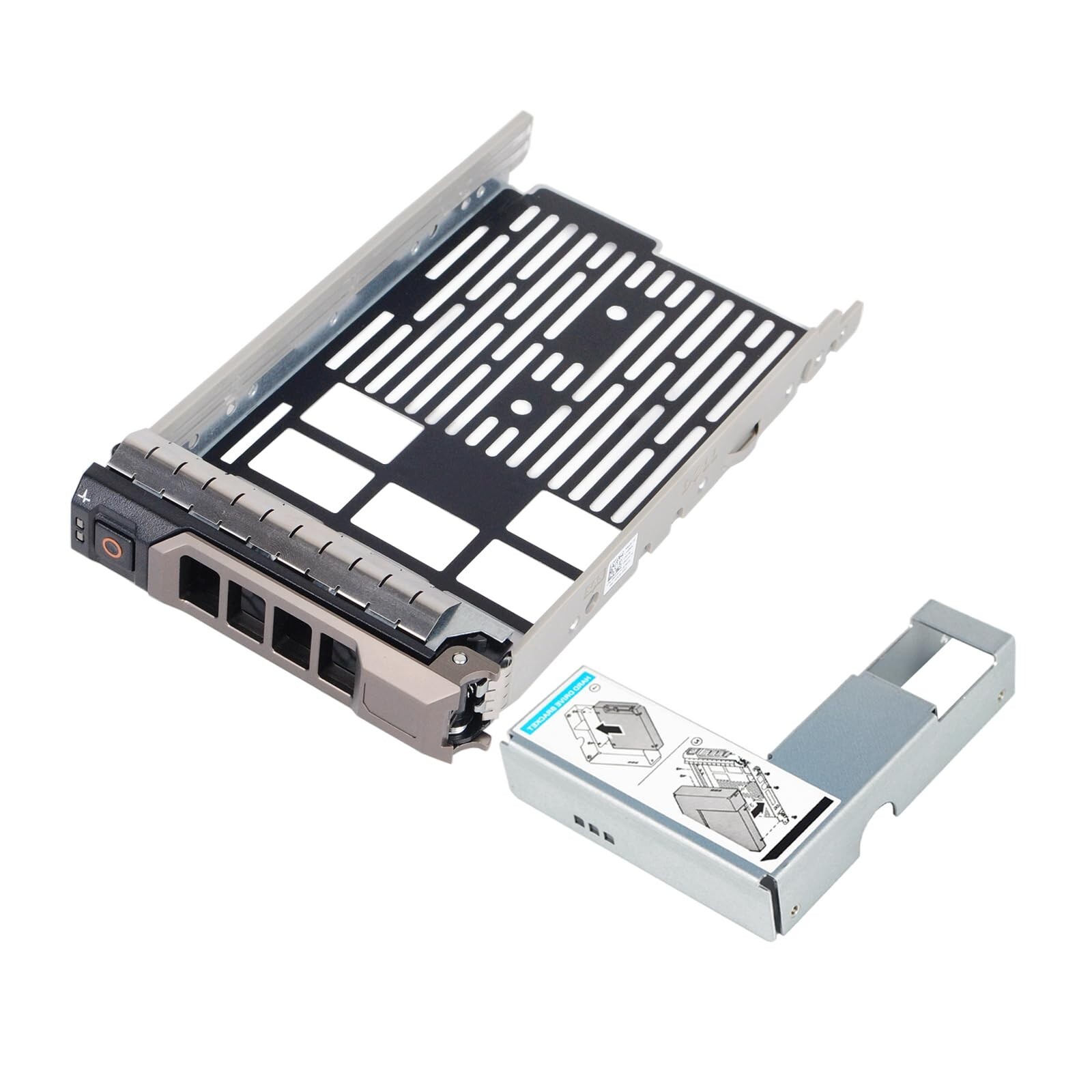 3.5″ HDD Drive Tray Caddy 0KG1CH with 2.5 Adapter 9W8C4 for Dell R530 R630 R7…