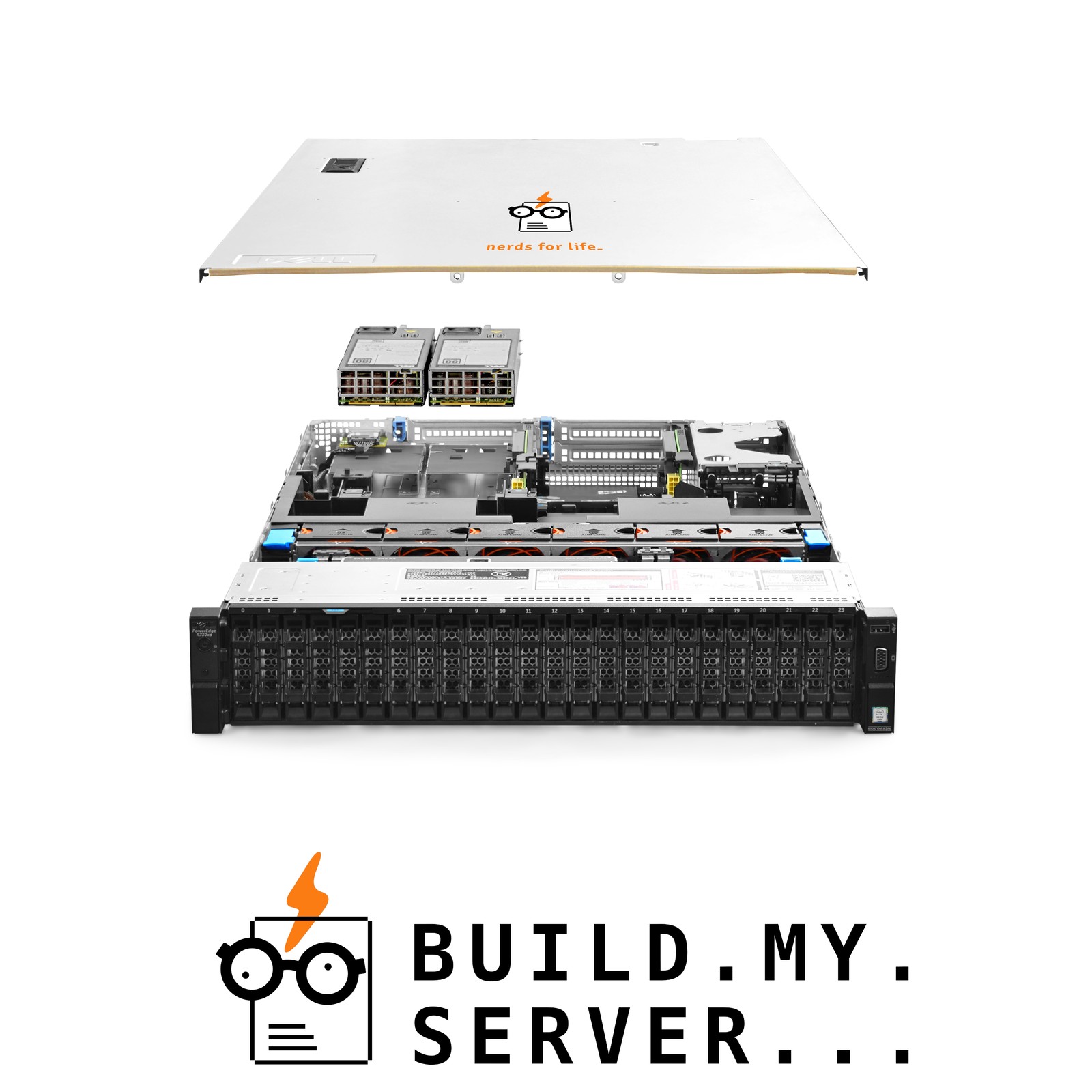 Dell PowerEdge R730xd Server 2x 2.30Ghz Intel Xeon E5-2650 V3 20-Core 64GB RAM