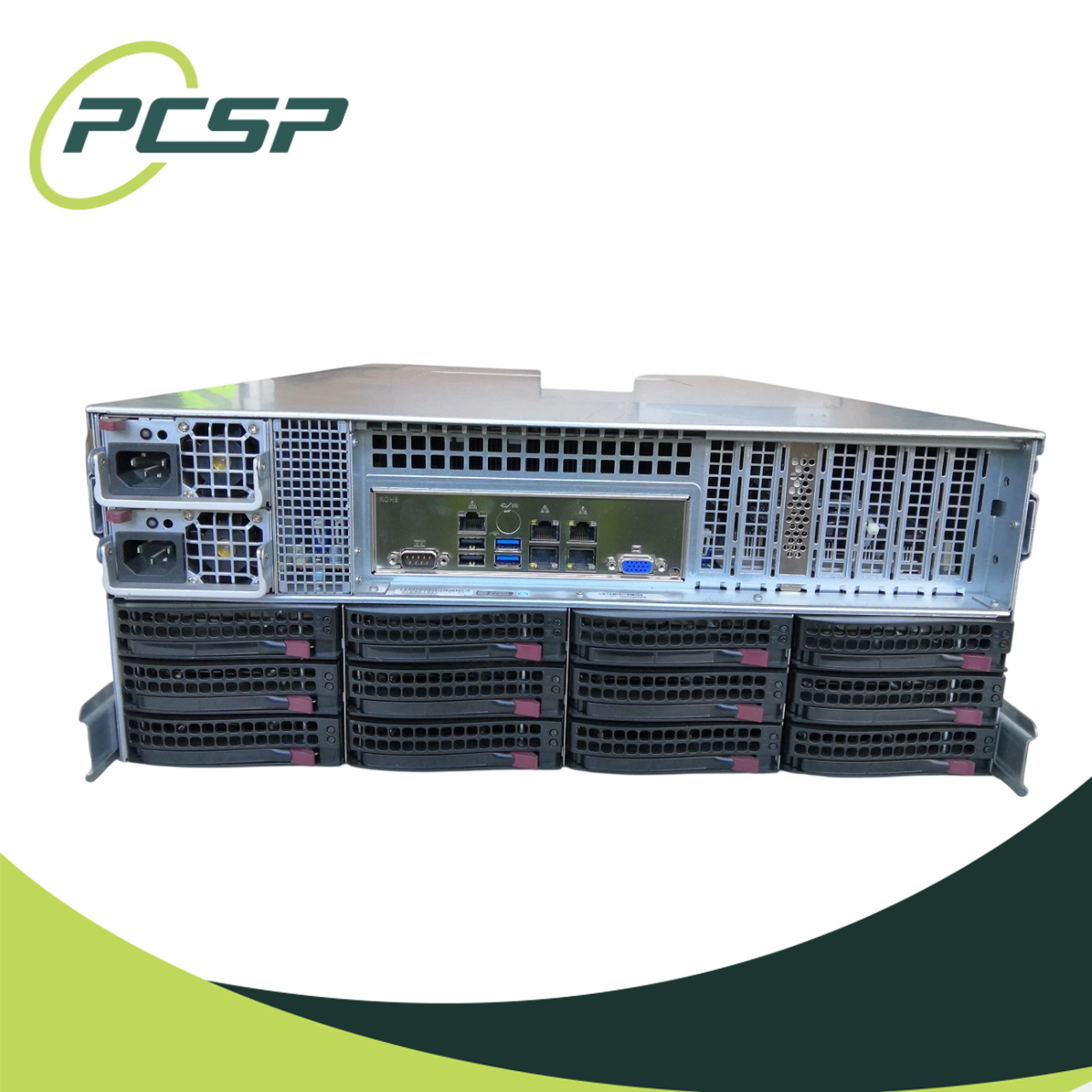 Supermicro CSE-847 36B 2x E5-2680v4 128GB DDR4 18x 4TB RAID Server