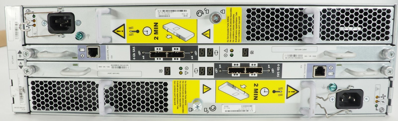 EMC DAE Disk Array SAS KTN-STL3 15x 4TB 7.2k HDD with 2x PSU