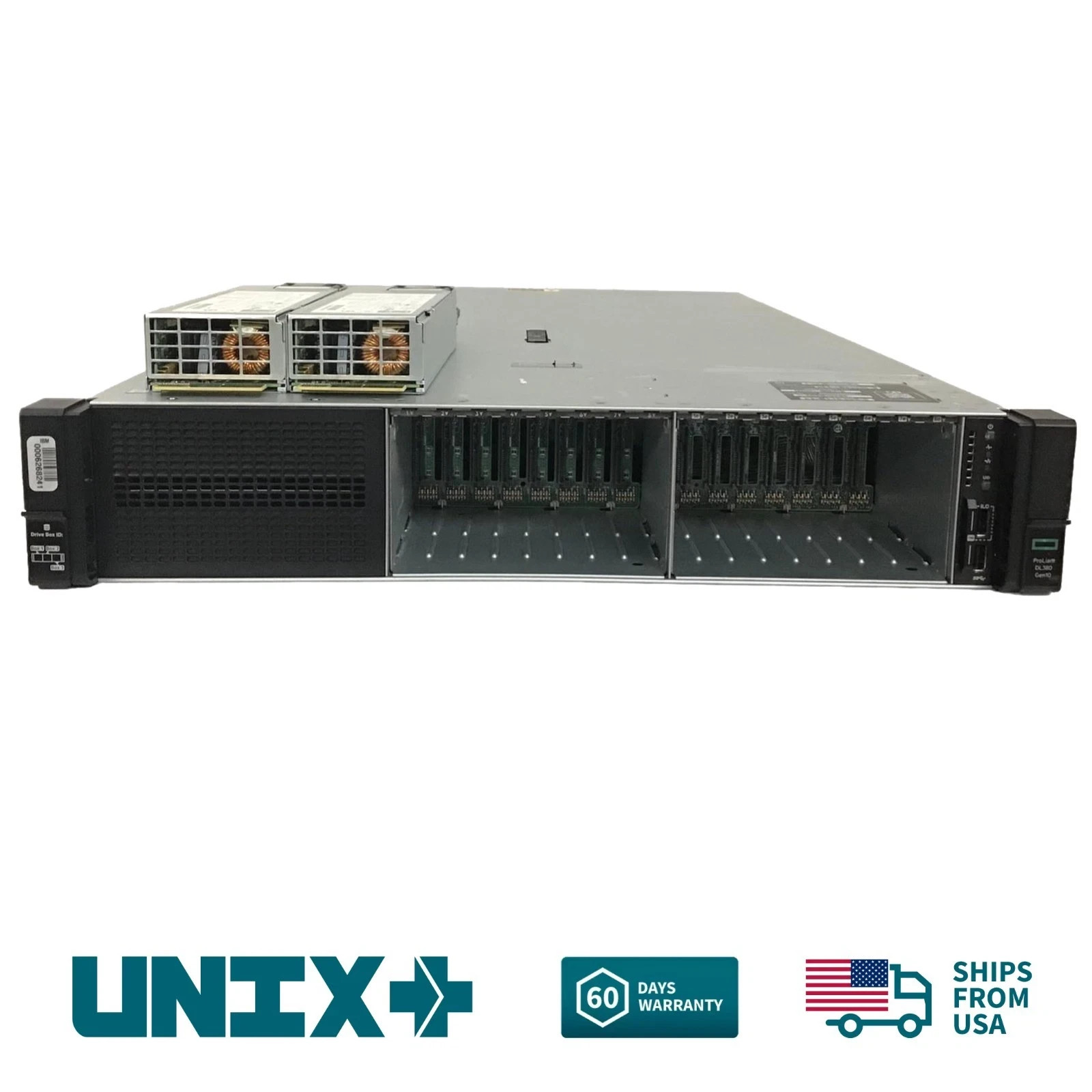 HPE DL380 G10 SATA NVME Server 2x 6130 16 Cores Server 256GB-512GB RAM 2x PS CTO