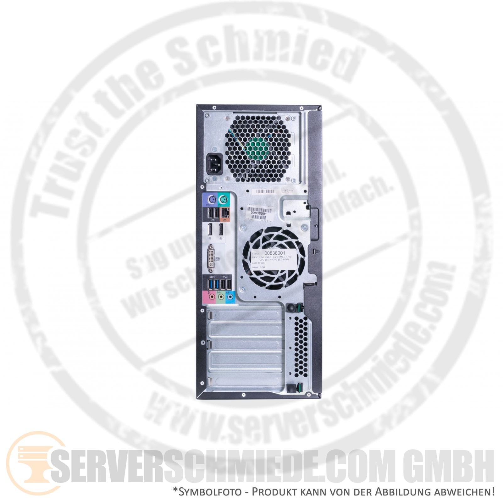 HP Z230 Tower Workstation Intel XEON E3-1200 DDR3 ECC PCIe x16 3.0 Workstation –