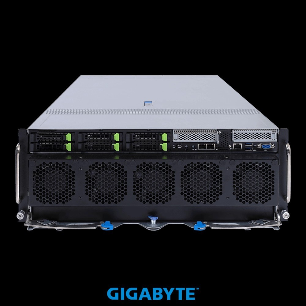 Gigabyte G492-ZD2 8GPU SXM4 Server 6×2.5″/4x3000W/Support EPYC 7003 CPU