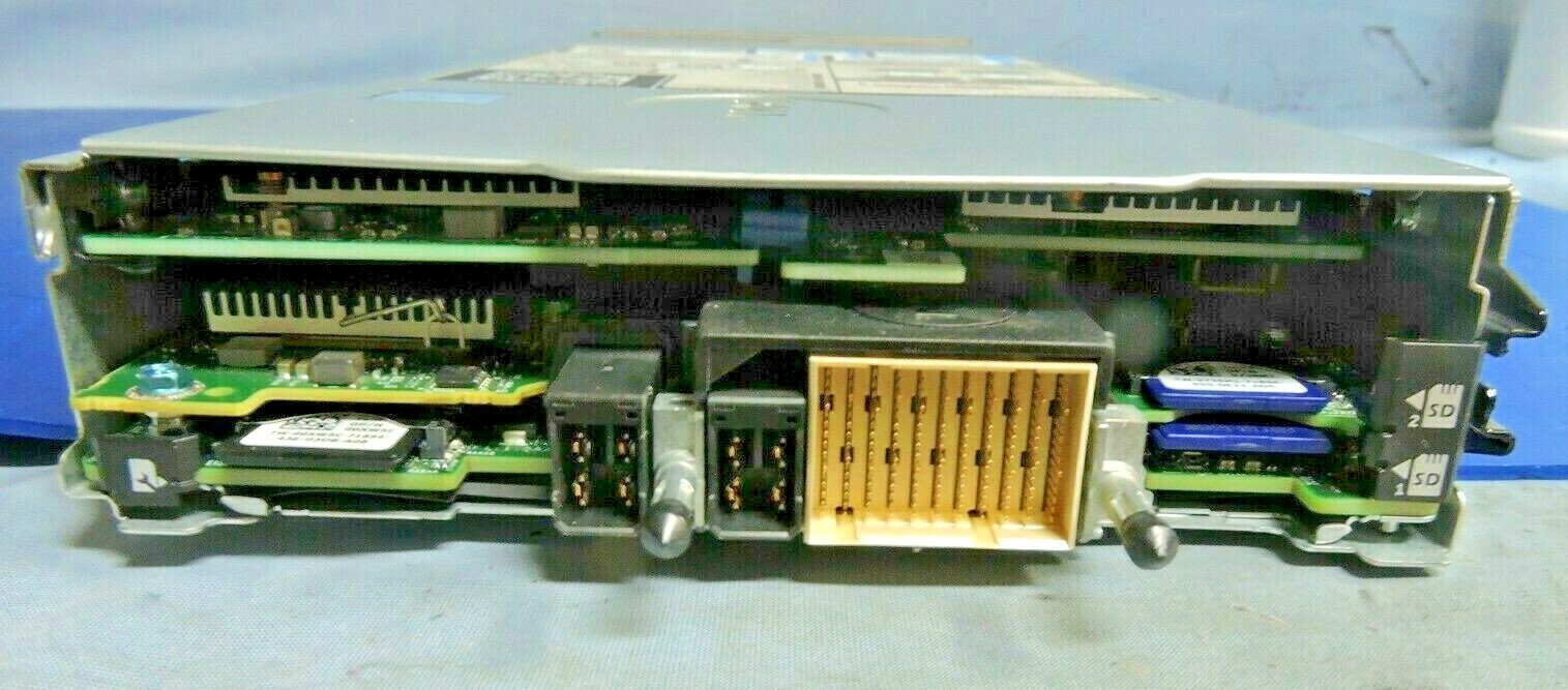 Dell PowerEdge M620 Server 128GB Ram 2x Xeon E5-2640 V2 NJVT7 2x 3N9XX PCIe Card