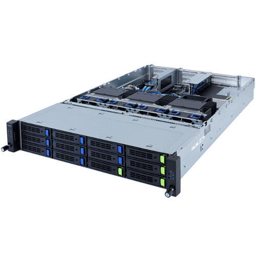 Gigabyte R282-Z96 Server 12X3.5″(4X NVME) 256G 3200MHz 2X EPYC 7713 CPU 64Core