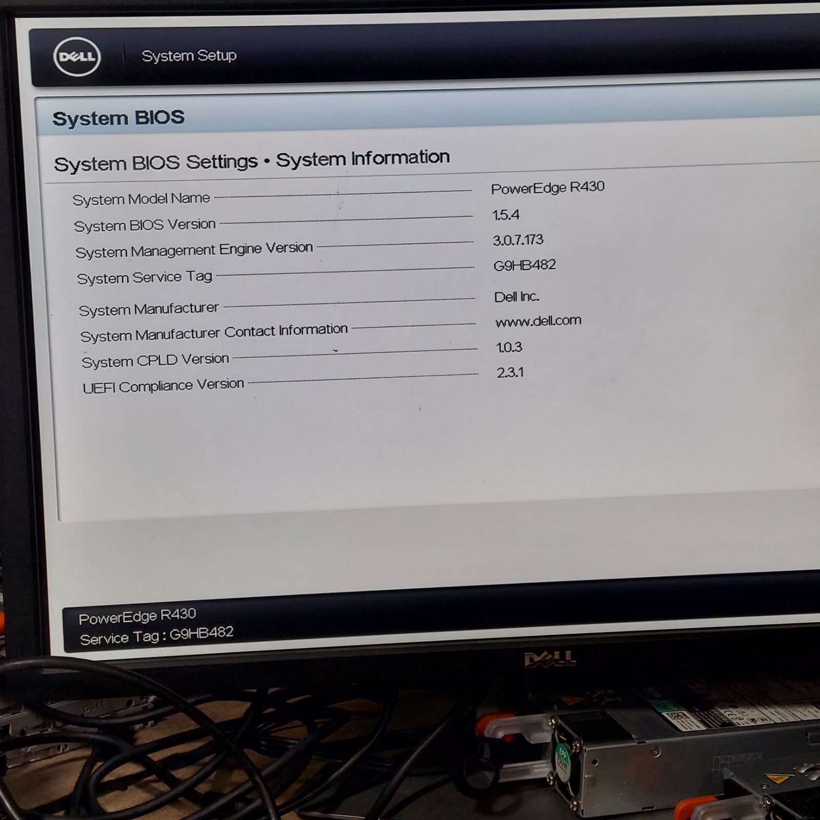 Dell PowerEdge R430 Server 2x Xeon E5-2640 v3 2.60 GHz 64GB RAM PERC H330