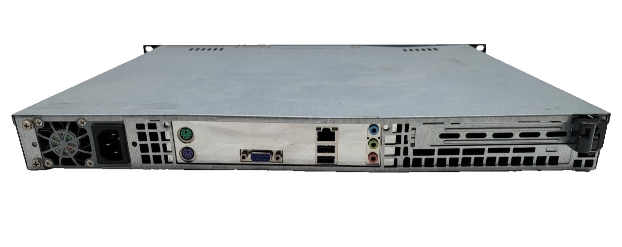 SuperMicro CSE-512 3.50 GHz Intel Pentium G4560 2×2 4GB DDR4 Server Hdd 1tb