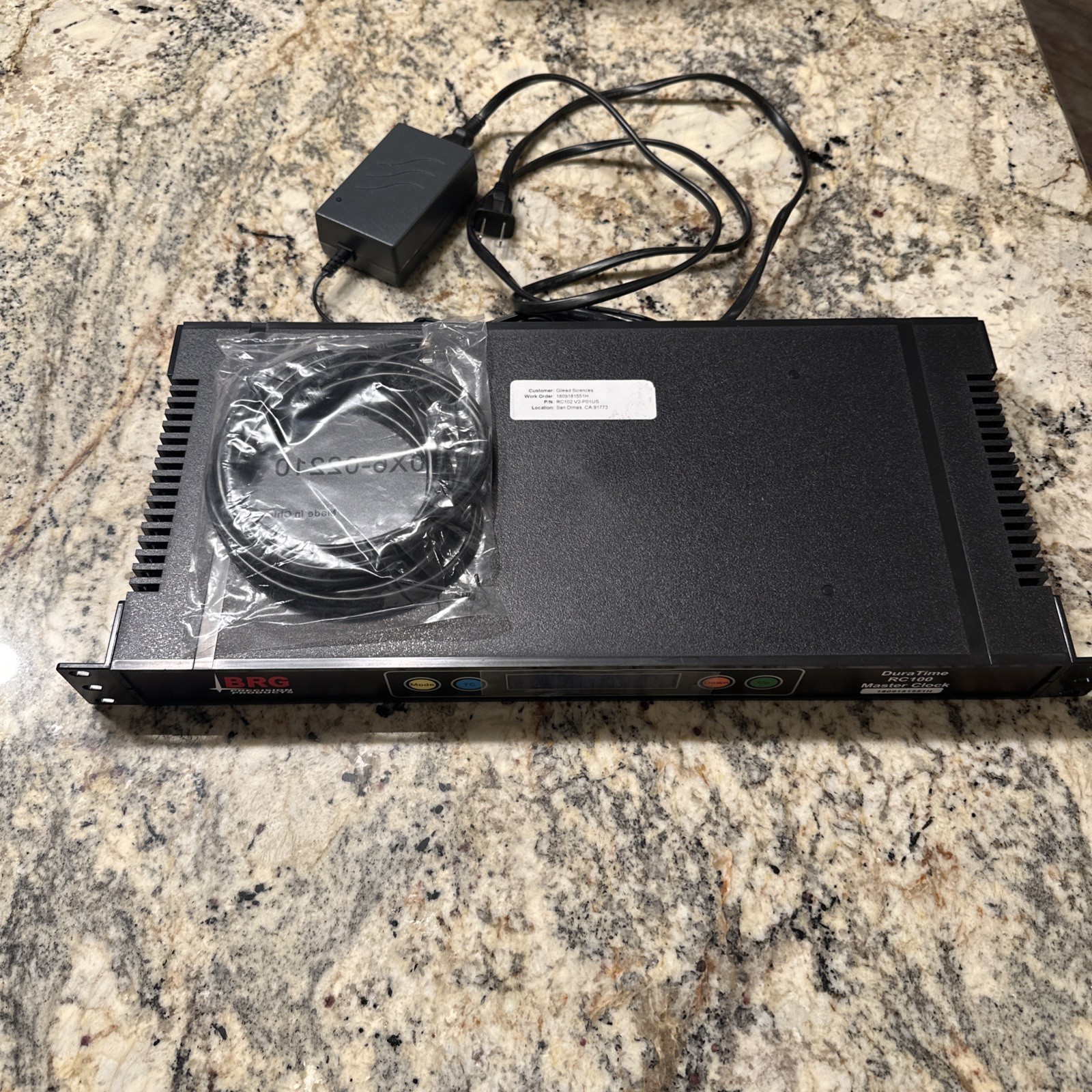 Duratime RC100 Master Clock 2.4 GHZ Network Time Server NEW “READ DESCRIPTION”