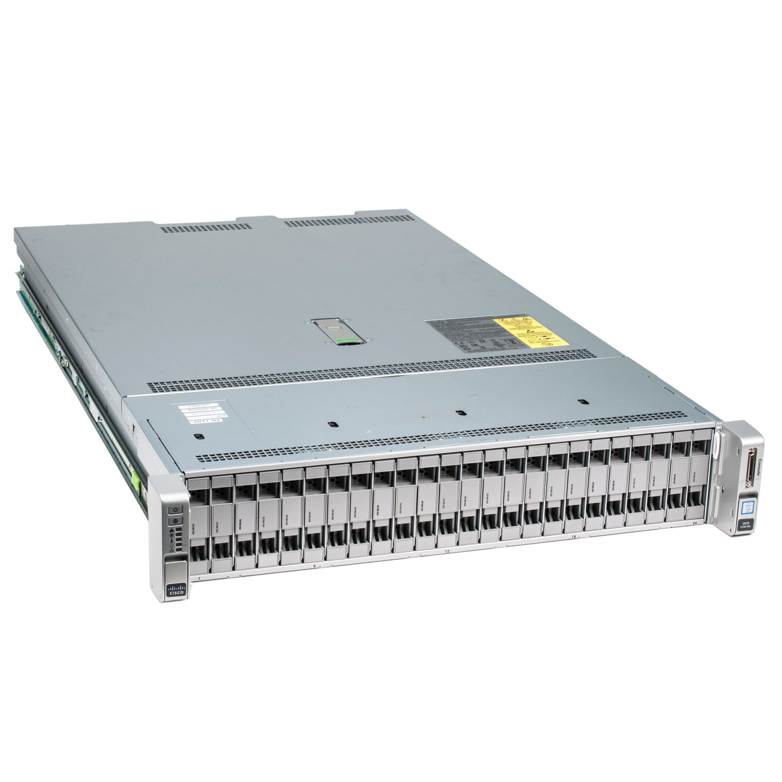 Cisco-UCS UCSC-C240-M4SX C240 M4, 2x E5-2650 V3, 768GB, 32GB SD, Power, Rails
