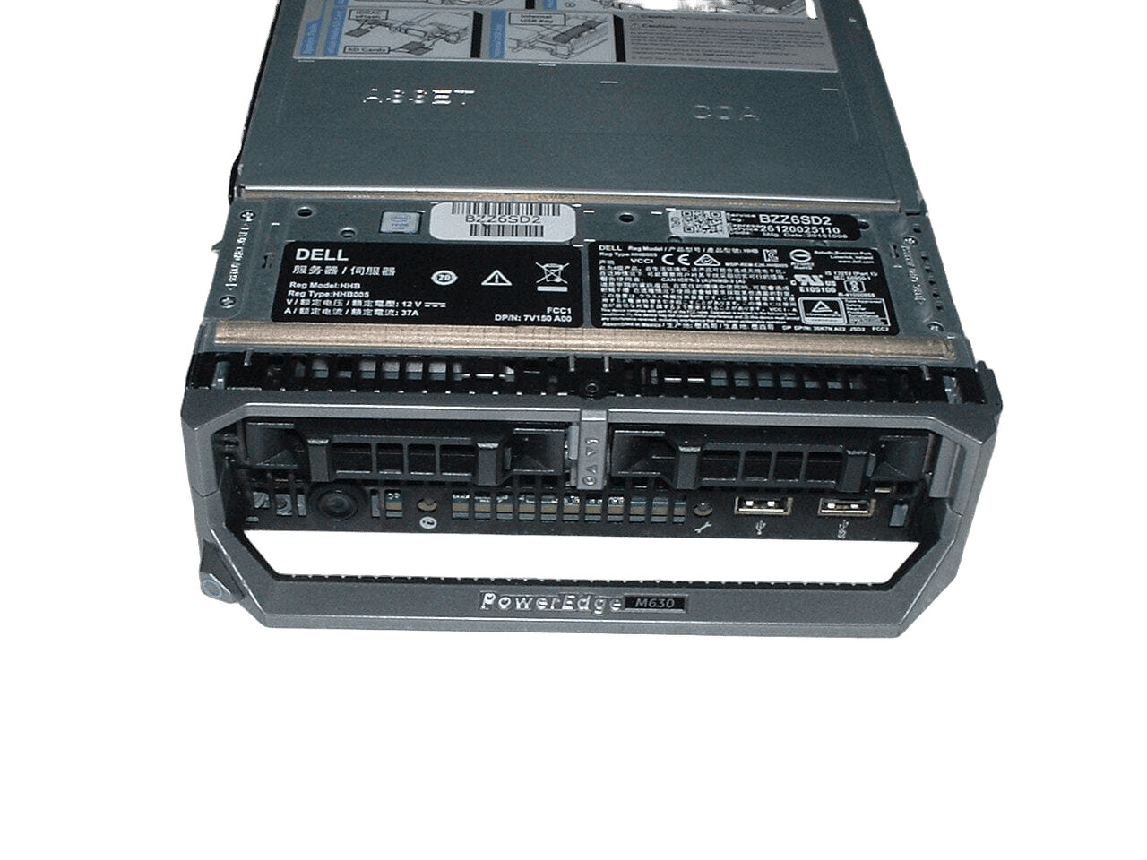 Dell Poweredge M630 Blade Server 2x E5-2680 v3 2.5ghz 24-Cores | 128gb | H730