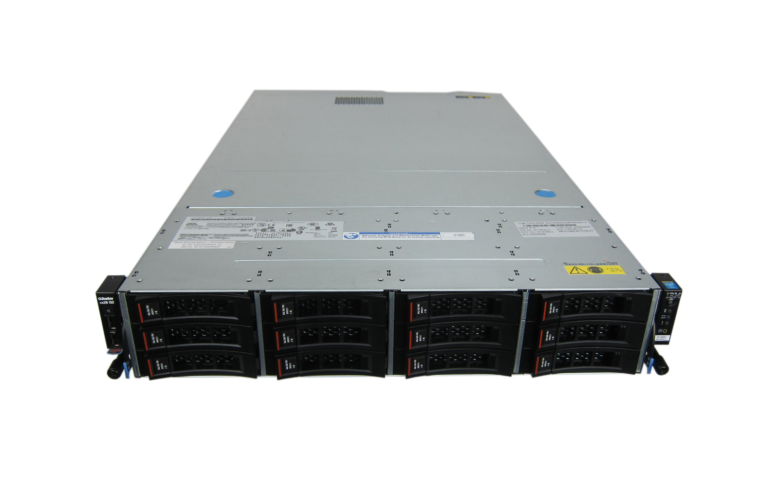 IBM QRadar xx28 G2 M4 Appliance 4380Q2E – 2x E5-2680v2, 128GB, 12x 4TB HDD