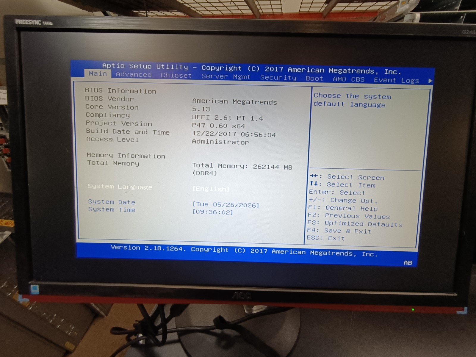 Inventec P4764 2U 4GPU AI Server 256GB (64×4) RAM AMD EPYC 7601 4X Radeon M125