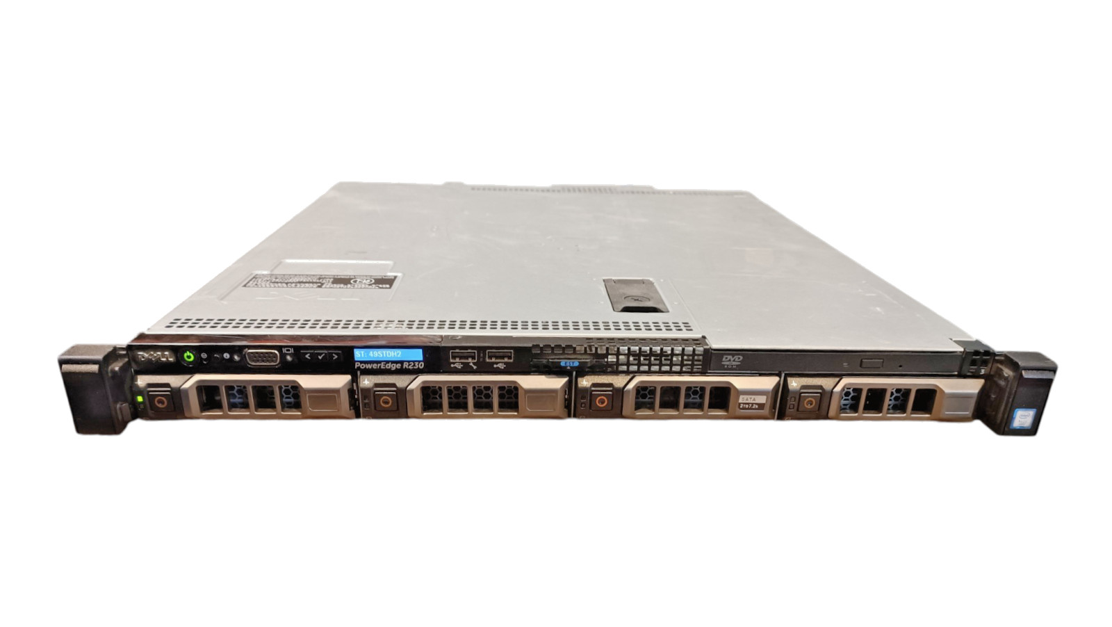 Dell Poweredge R230 Xeon E3-1225 v5 3.3GHz 20GB H730 4x Trays 250w PSU No Drives