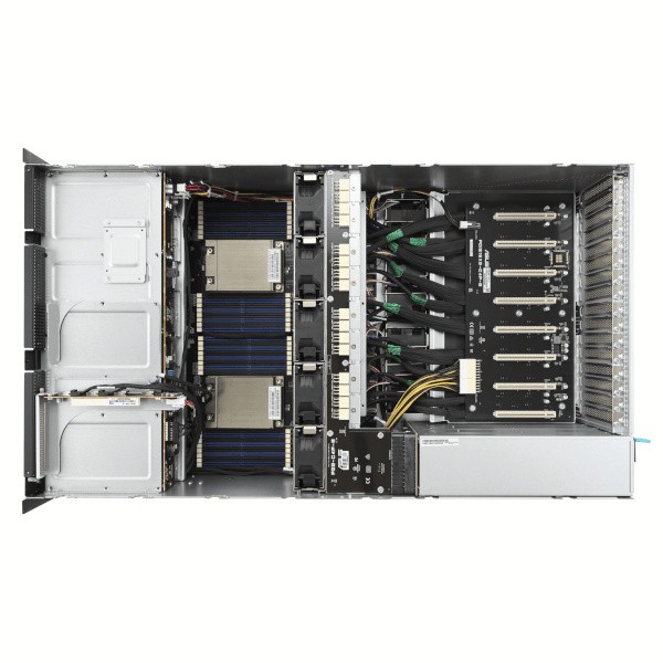 Asus ESC8000A-E11 4U 8x GPU AI Server 2xEPYC 7763 128-Core 2.45GHz 384GB RAM