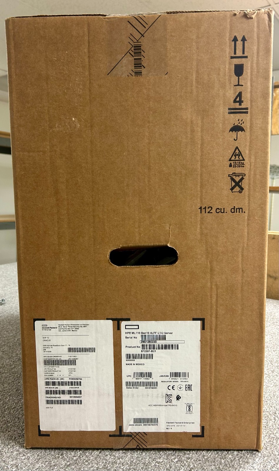 HPE ProLiant ML110 Gen10 Tower Server