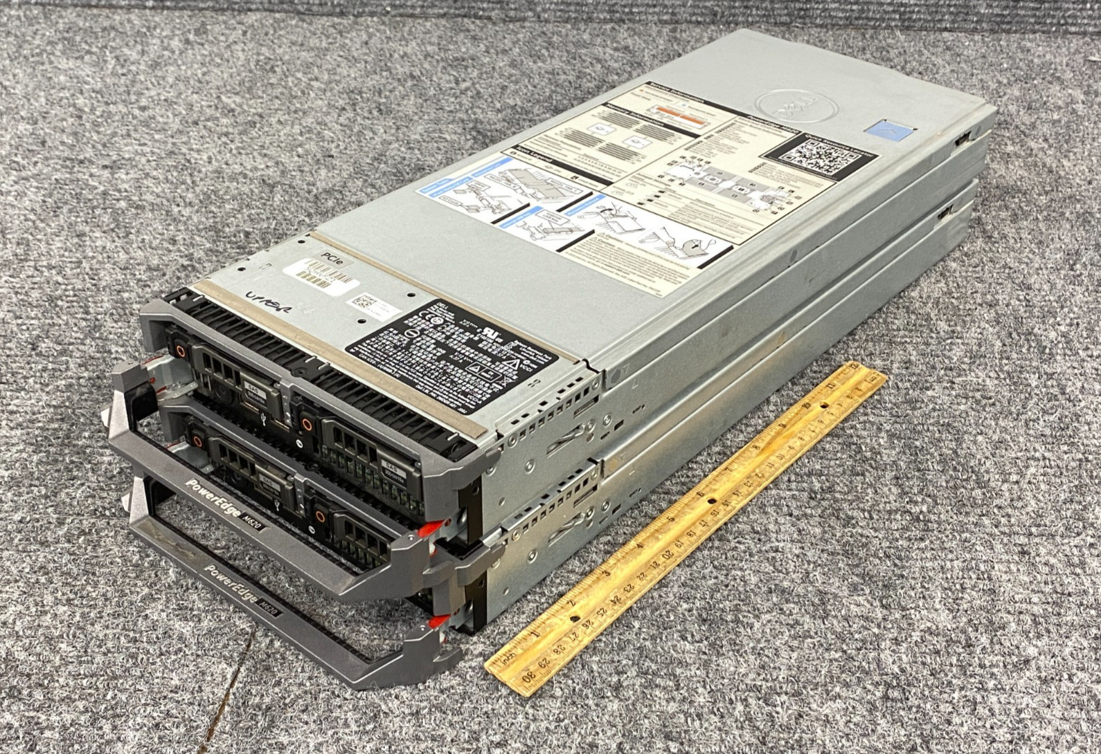 Lot of 2 Dell PowerEdge M620 Blade Server 0F9HJC (Units Only)
