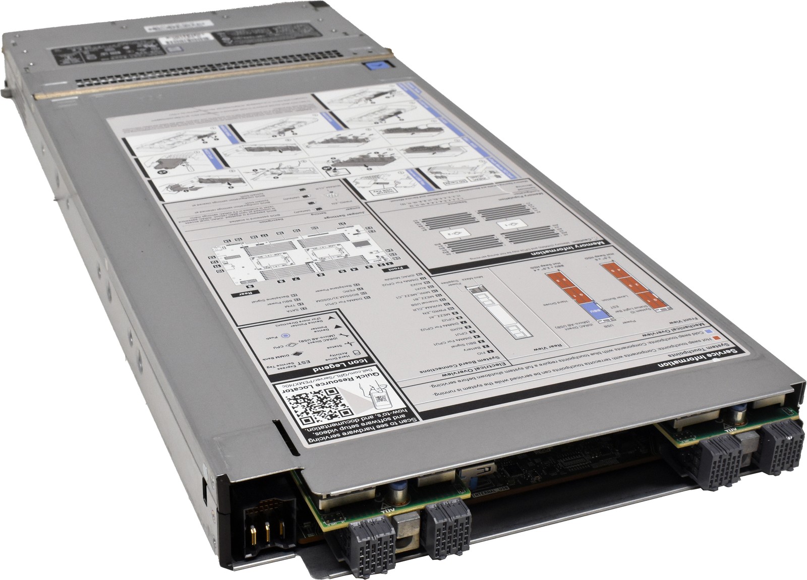 DELL PowerEdge MX740c Blade Server Chassis with Motherboard PERC H730p MX QL4…